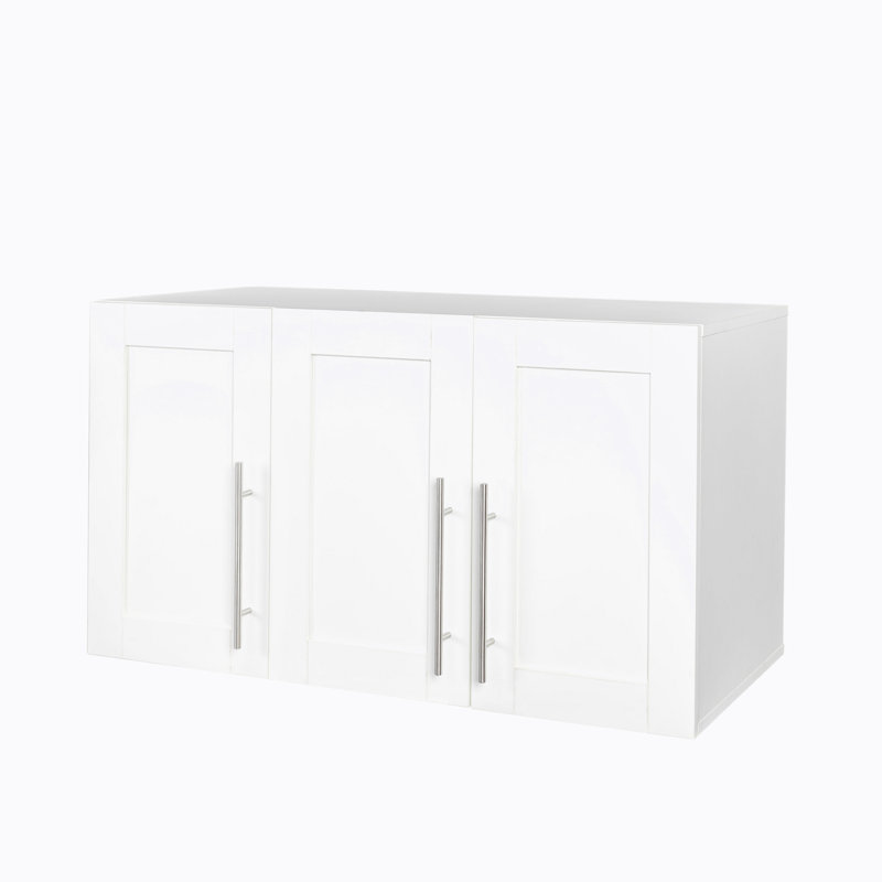 35.43'' W x 19.69'' H White Medium Density Fiberboard (MDF) Standard Base Cabinet