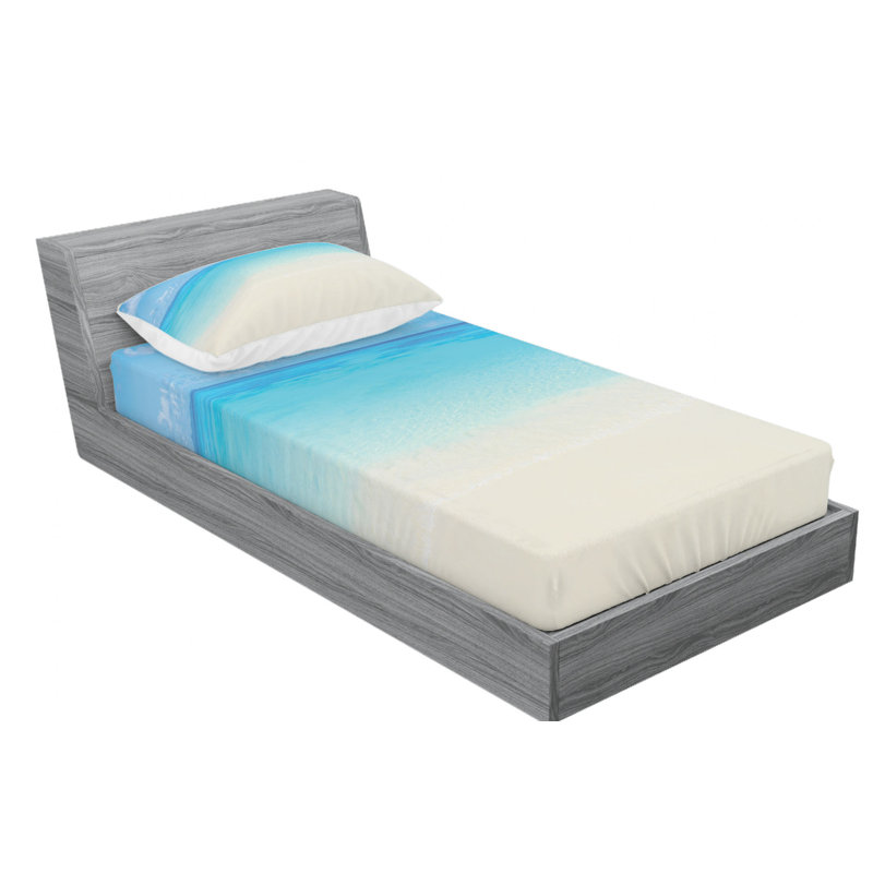 Microfiber Sheet Set, Twin Sheet Set with Fitted Sheet