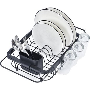 K Kingrack Extendable Dish Rack, Adjustable Dish Drying Rack-Black,WK8 –  Kingrack Home