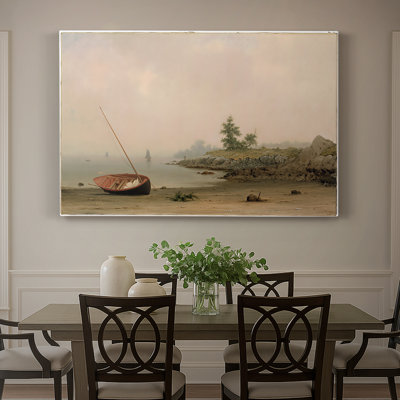 The Stranded Boat-Martin Johnson Heade-Gallery Wrapped Canvas-1863