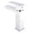 Single Hole Bathroom Faucet with Pop-up Drain and Strainer Basket-19872484