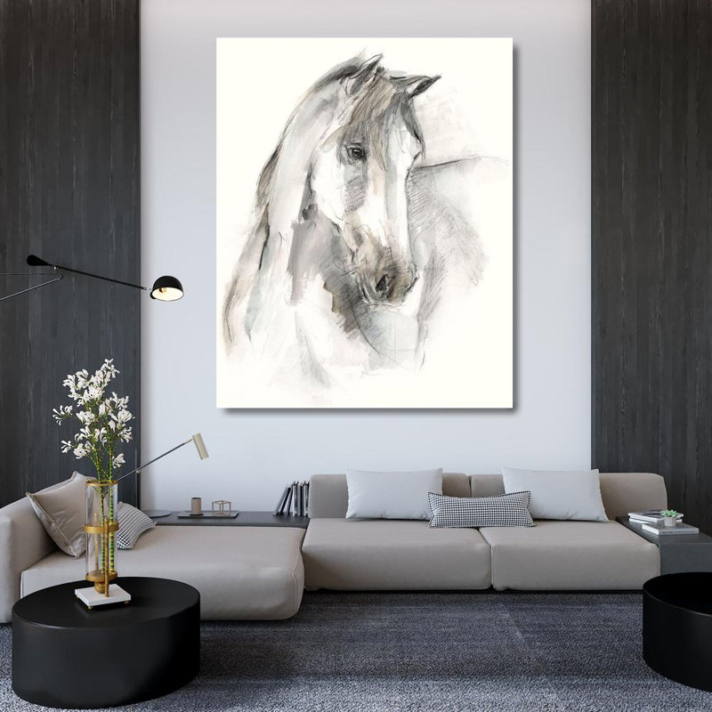 «Red Barrel Studio®» par Harper, Ethan, reproduction d'art sur toile tendue à l'aquarelle, H 44 po x l 36 po