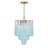 Hamdiye 4 Light Aged Brass Pendant-2040588021