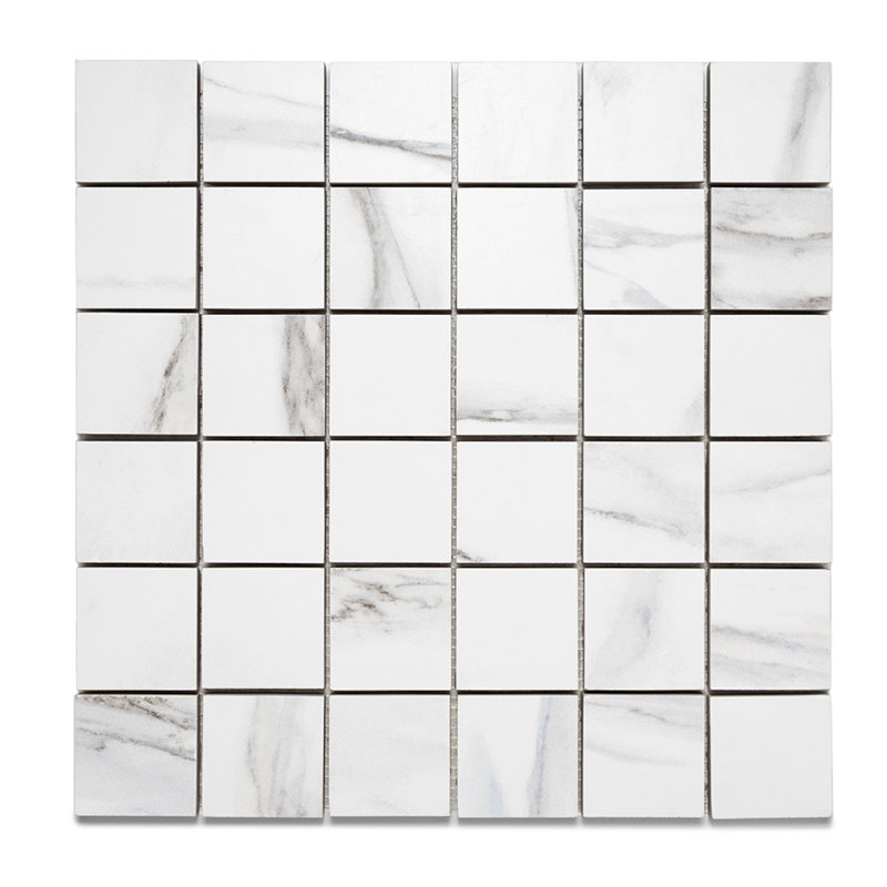 Minerva 12" x 12" Porcelain Matte Mosaic Wall & Floor Tile