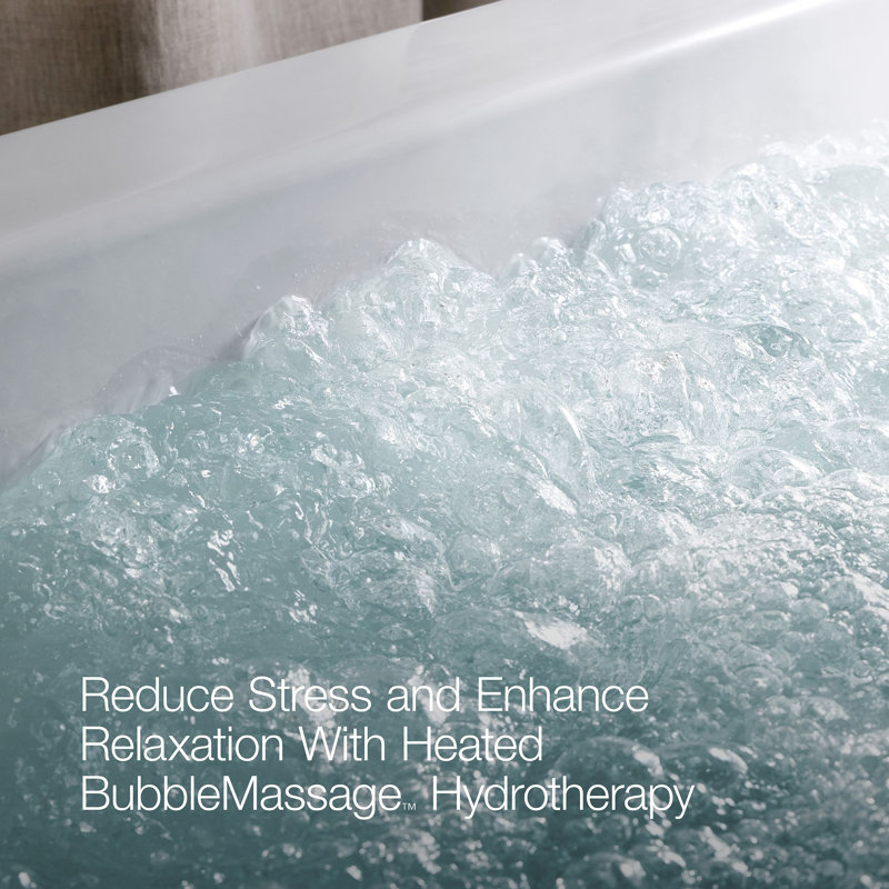 Archer® 66" x 32" Drop-in Whirlpool, Ice Grey