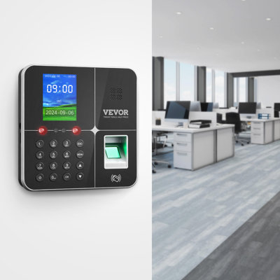 Horloge pour les employés des petites entreprises avec visage, empreinte digitale, RFID et code secret