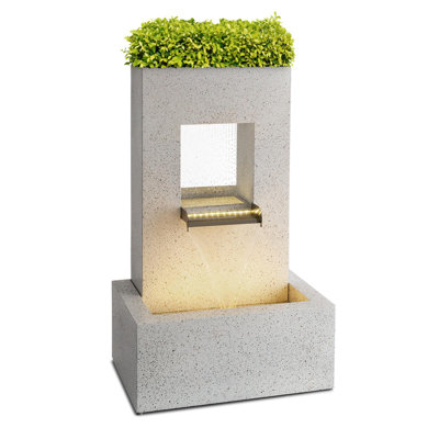 Indoor Outdoor Waterfall Fountain with Lights