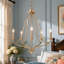 Lustre 5 lumières façon bougie Holk-1110324764