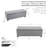 Anitria Fabric Flip Top Storage Bench-727725533