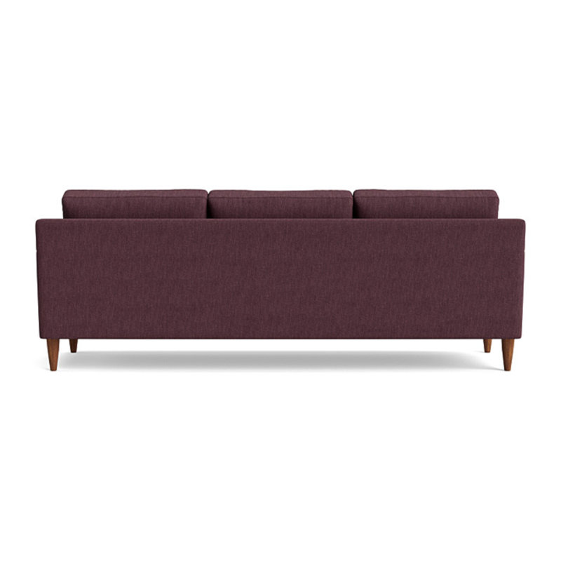 MCM Sofa (95"), Performance Weave - Aubergine