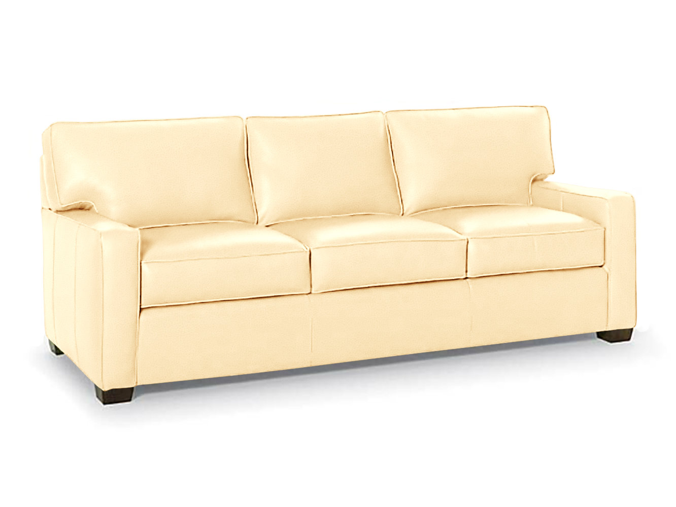 Wayfair lesa online leather sofa