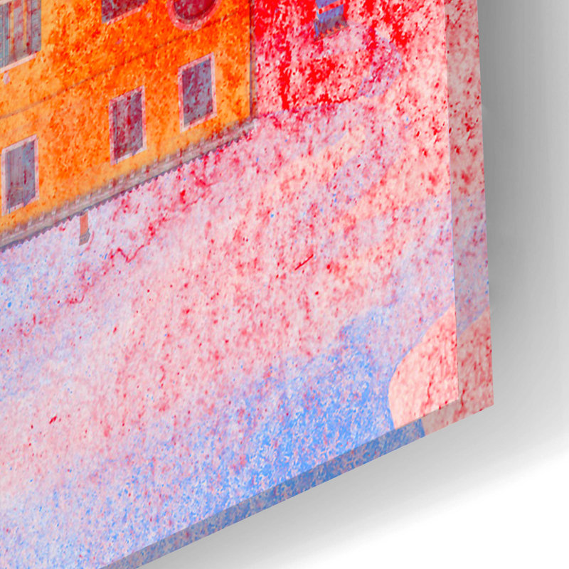Sur impression plastique / acrylique, H 16 po x l 24 po x P 0,2 po