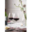 Villeroy & Boch Rose Garden Collection Red Wine Goblet, Set of 4, 6.75 oz, Crystal Glass, Transparent