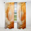 Rideau obscurcissant et obscurcissant doré orange et orange-107827013