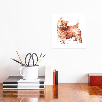 Norwich Terrier - Painting on Canvas