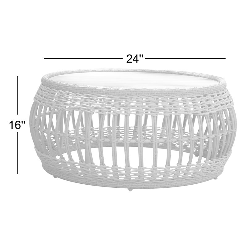 Dunkirk Rattan Coffee Table