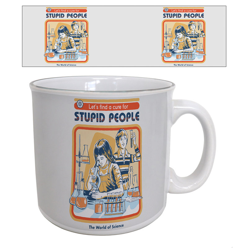 Steven Rhodes - Stupid People 20oz. Tasse de camping
