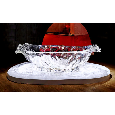 Freestanding Bathtub with Transparent Crystal Design – Modern Luxury Soaking Tub - Mixed Crystal Bathtub