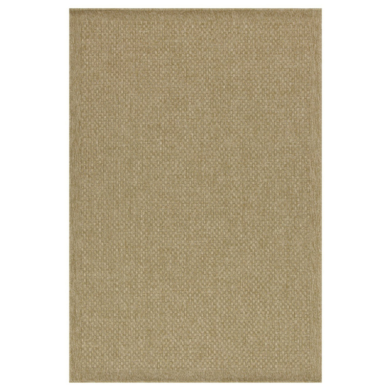 Tapis intérieur / extérieur 2 pi 7 po x 7 pi 3 po Earth Jute / Jute