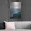 Art mural en métal luxueux «Blue Mountains I» par Photoinc Studio, 24 po x 36 po
