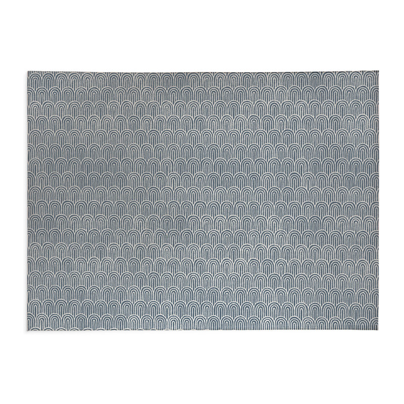Rolling Hills Indoor Doormat, Blue, 60" W x 84" L
