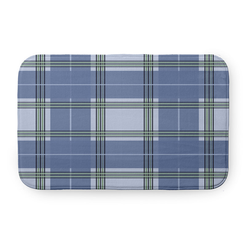 Napperon Scotish, Bleu