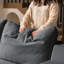 Canapé inclinable électrique à 3 places avec causeuse avec repose-tête et canapé modulaire surdimensionné avec table, tiroir, charge et repose-pieds avec rangement-1992582822