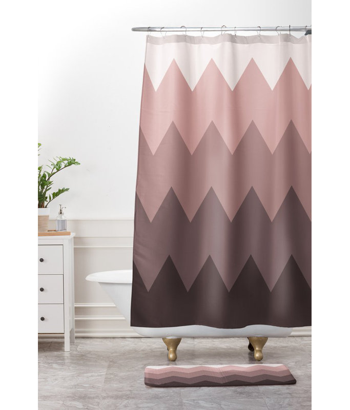 Tapis pour salle de bain blushing peaks