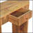 Solid Wood Soba Straight Console Table