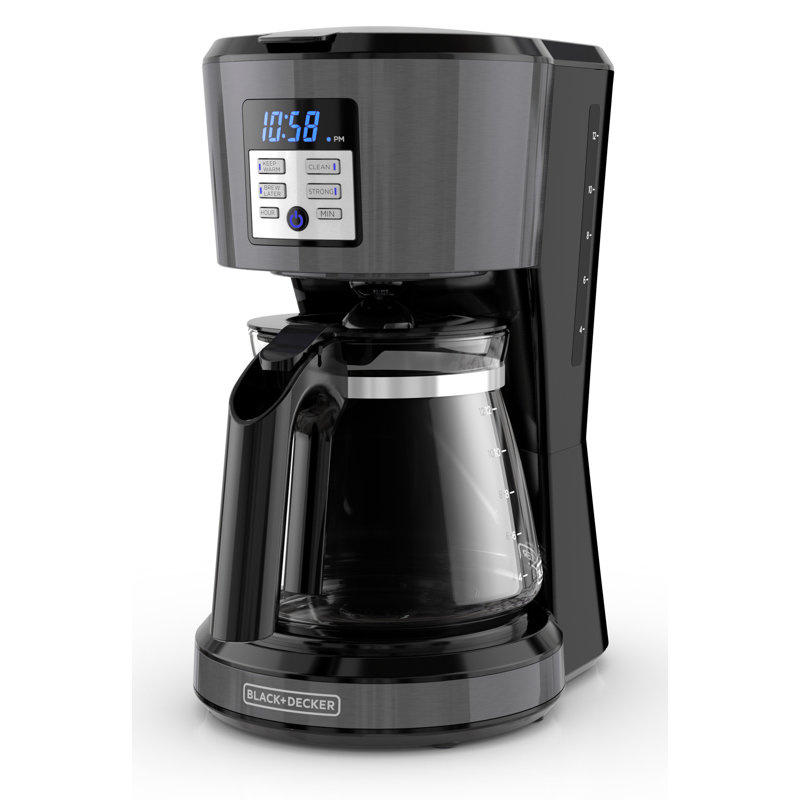 Cafetière 12 tasses noir & decker