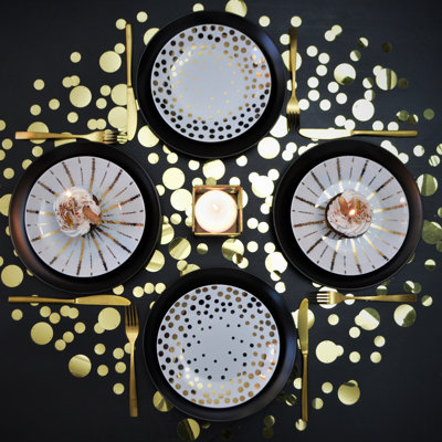 Echo Salad Accent Plate Set