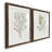 " Single Sprig III " 2 - Pieces Painting Print-1614890094-1614890095