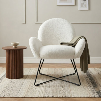 Kosmoski Upholstered Slipper Chair