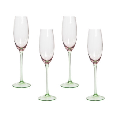 Delvina 200ml Handmade White Wine Glass Set