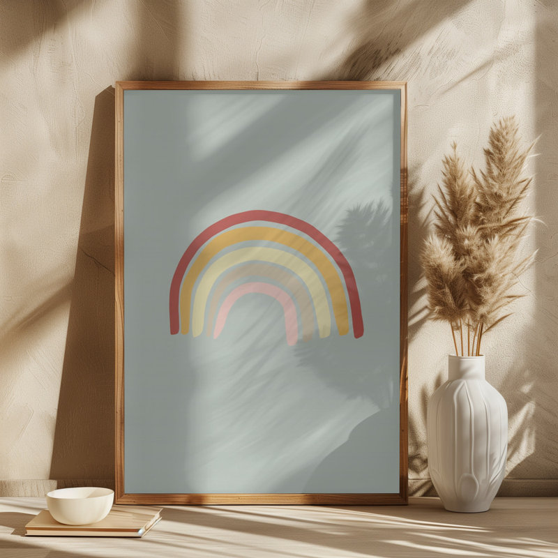 Rainbow, 81.28cm H x 121.92cm W