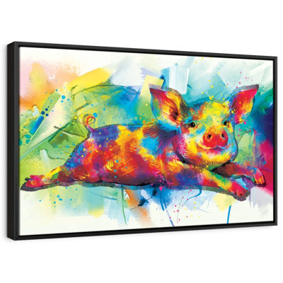 «Porcelet Paint Splash Wall Art»