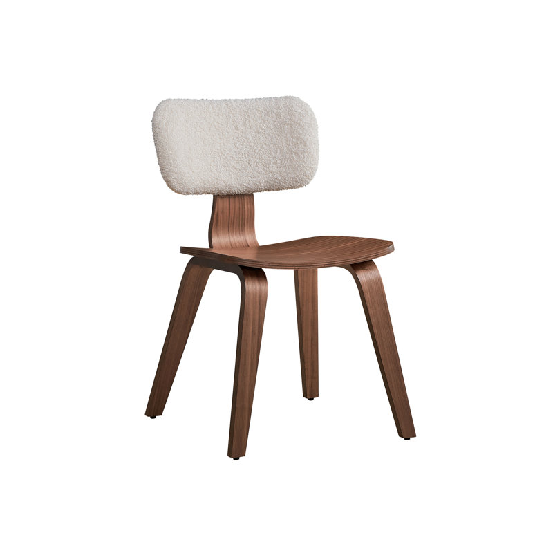 Ensemble de 2 chaises d'appoint Casson Boucle 7