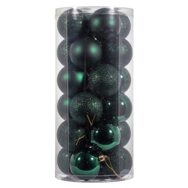 Babiole incassable, H 2,75 po x l 2,75 po x P 2,75 po, Vert minuit, 20