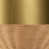 Brushed Gold/Natural Rattan sélectionné
