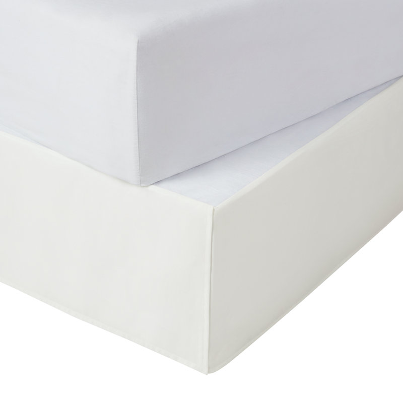 13" Bed Skirt, Twin, White