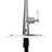 Single Handle Gooseneck 16.14 In. Pull Down Sprayer Kitchen Faucet W/ Button Control 360° Spout Swivel, 3-color Available-123260244