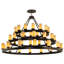 Rustic Lodge 42 - Light Chandelier