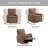 Oxford Baby Uptown Power Glider Recliner Rocking Chair 270 Degree Swivel for Nursery & Living Room-126537582