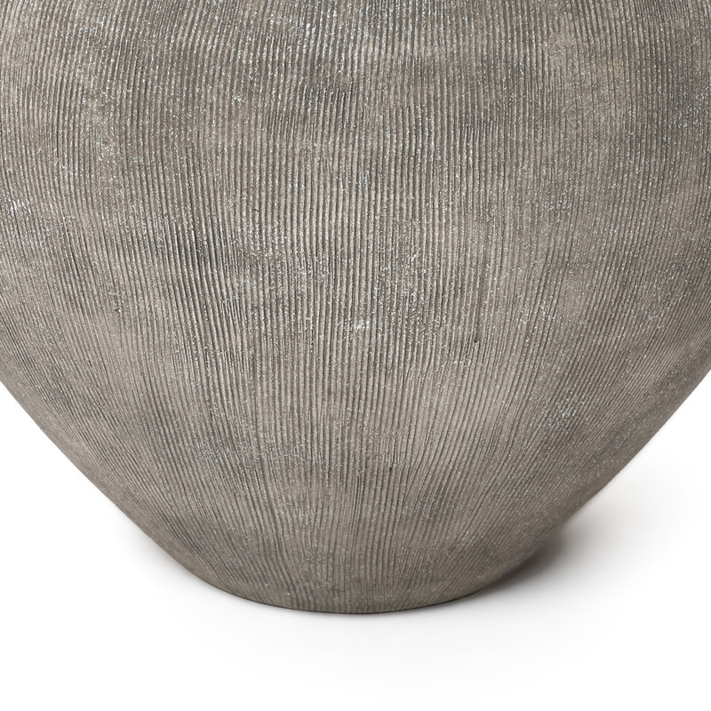 Vase en terre cuite 13,4 po, H 13,39 po x l 12,3 po x P 12,3 po