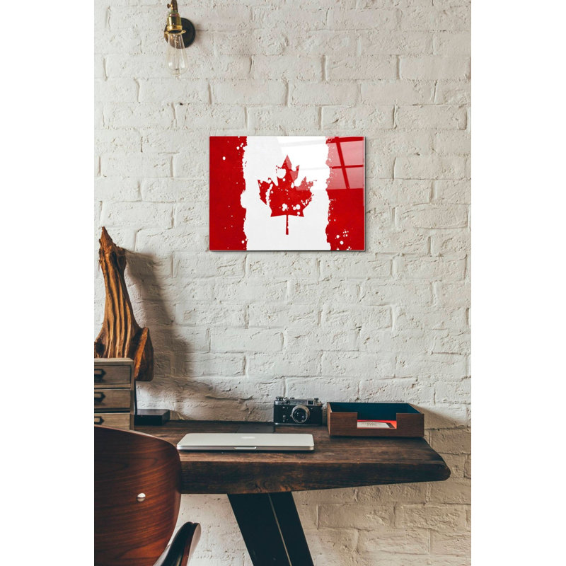 "Canada" Acrylic Glass Wall Art, 12" H x 16" W x 0.12" D