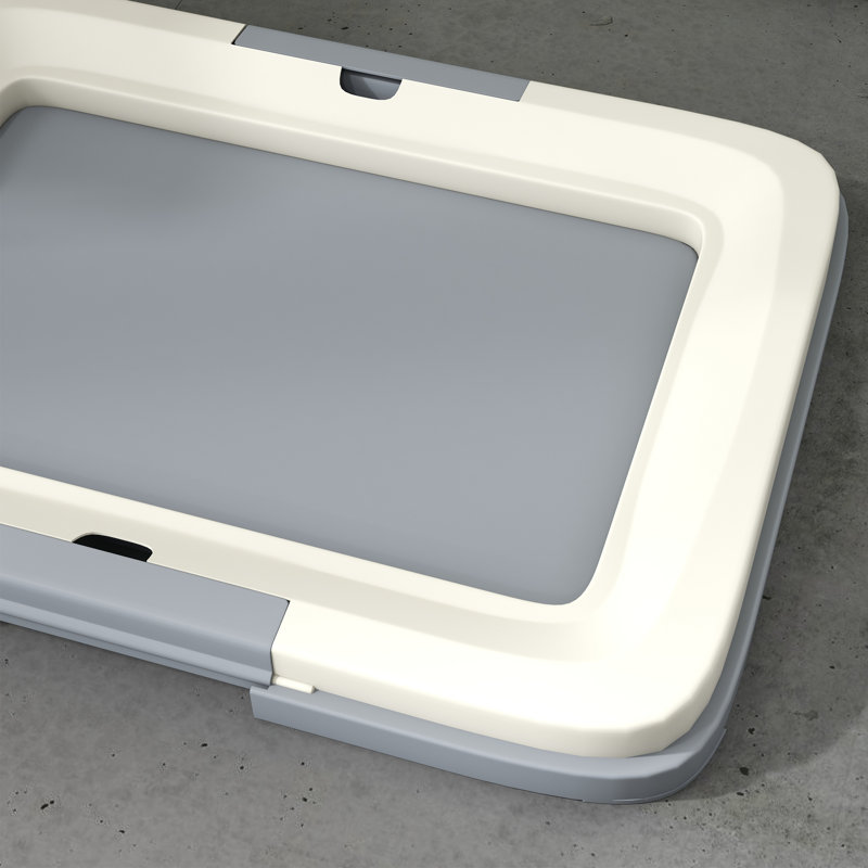 Polypropylene Litter Box, 5.5" H x 46.5" W x 34" D