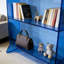Bibliothèque moderne en acrylique bleu-136411538