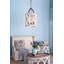 Lustre 4 lumières Jolette, bois