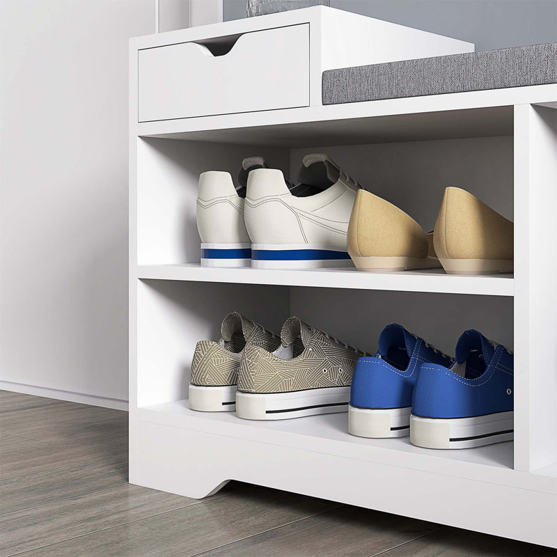 5 Pair Shoe Storage Bench
