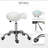 Gallardo Adjustable Height Lab Stool with Wheels-958937531